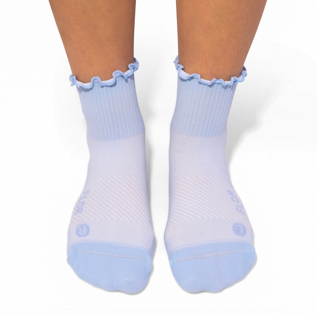 FLOR Ruffle in Frosted Blue