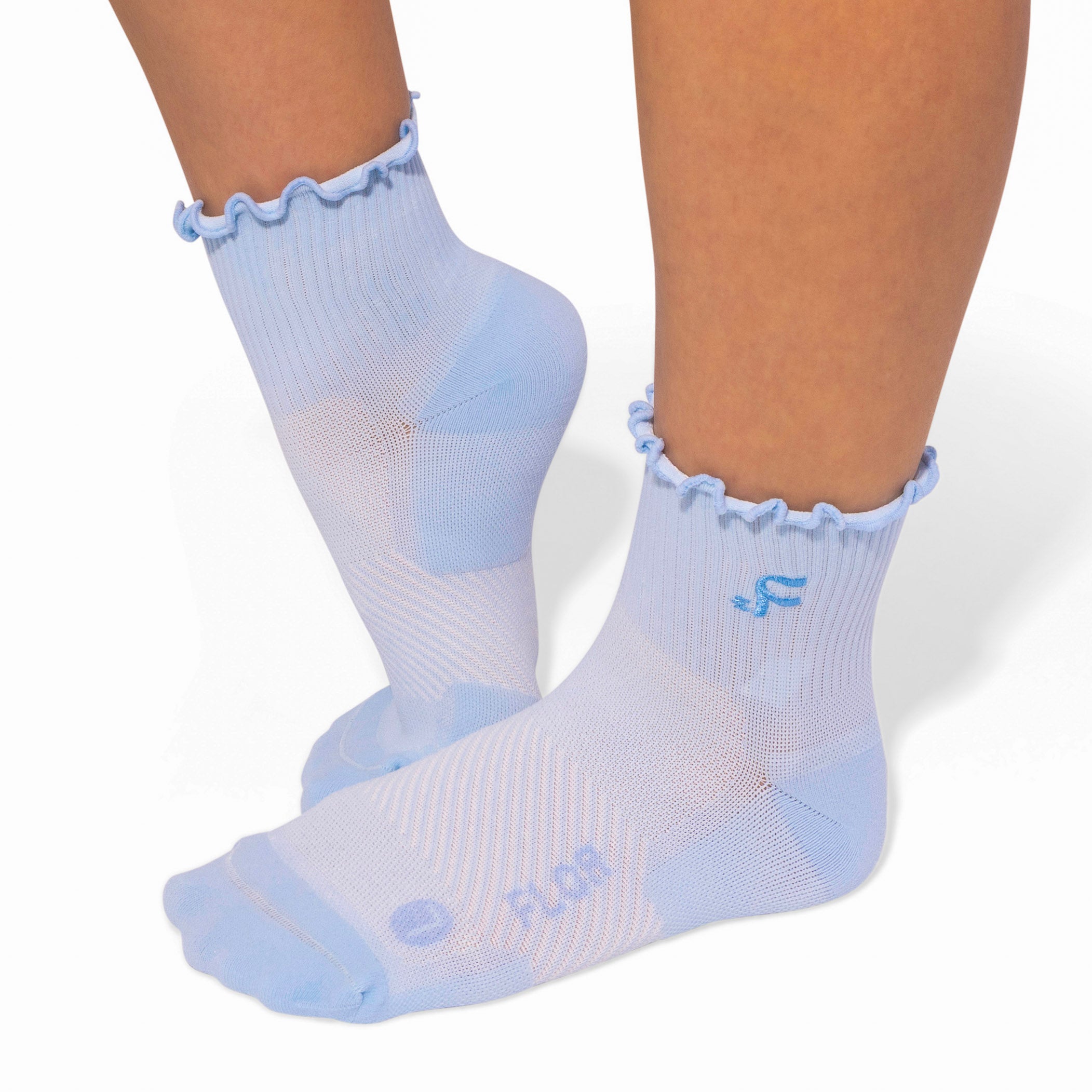 FLOR Ruffle in Frosted Blue