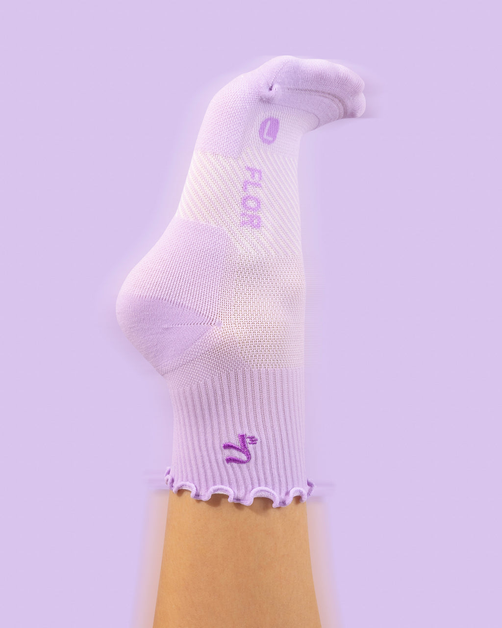 FLOR Ruffle in Lilac