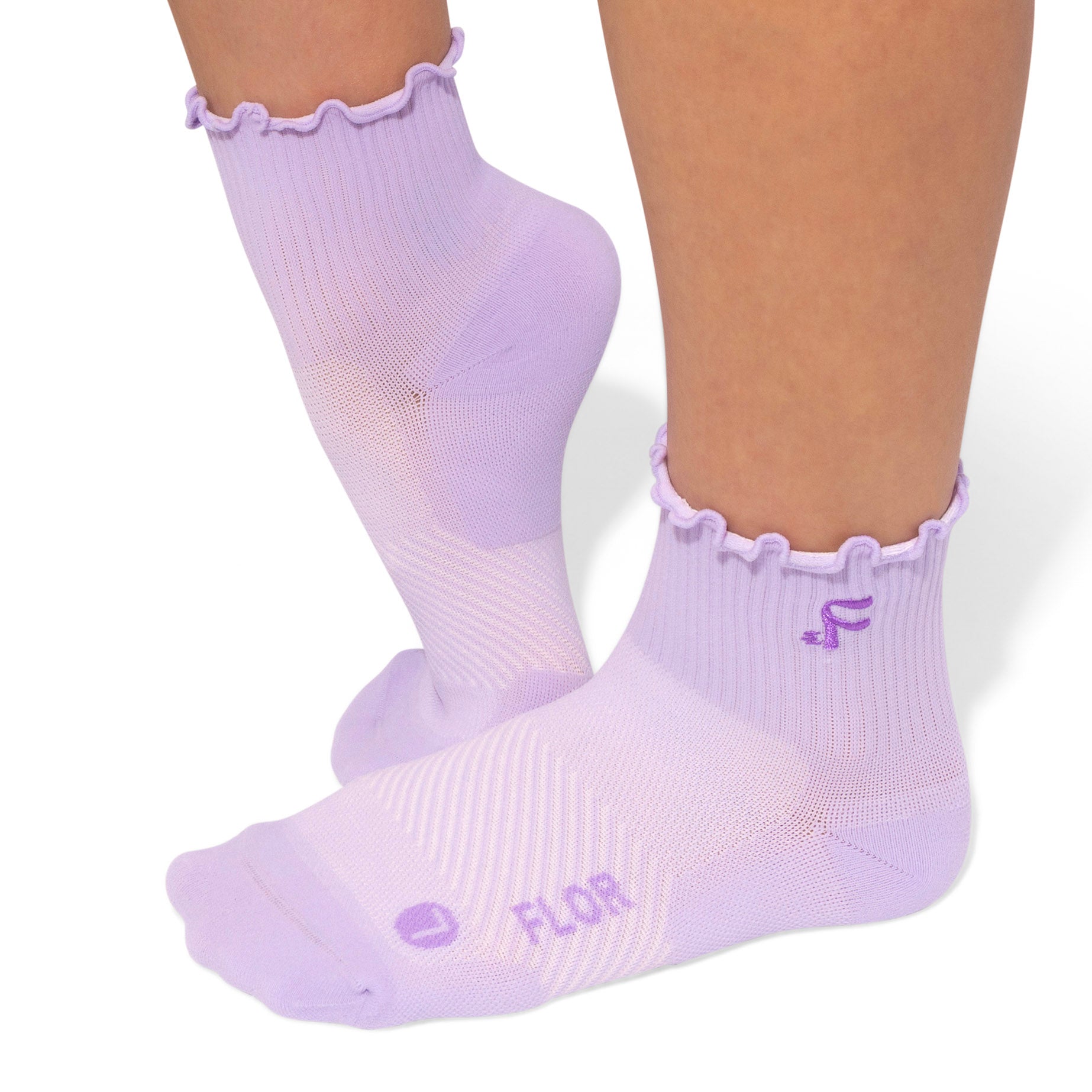FLOR Ruffle in Lilac
