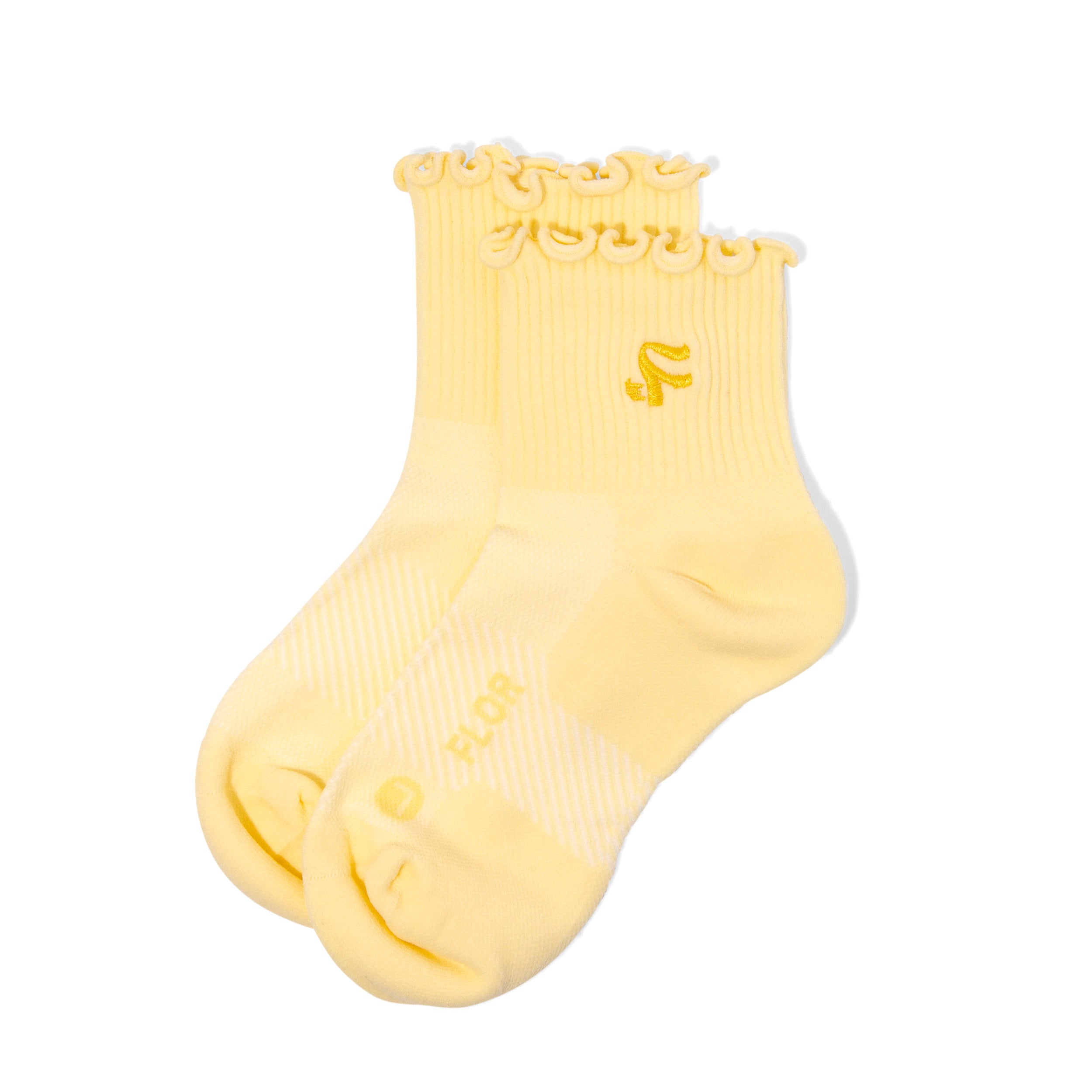 FLOR Ruffle in Lemon Sorbet