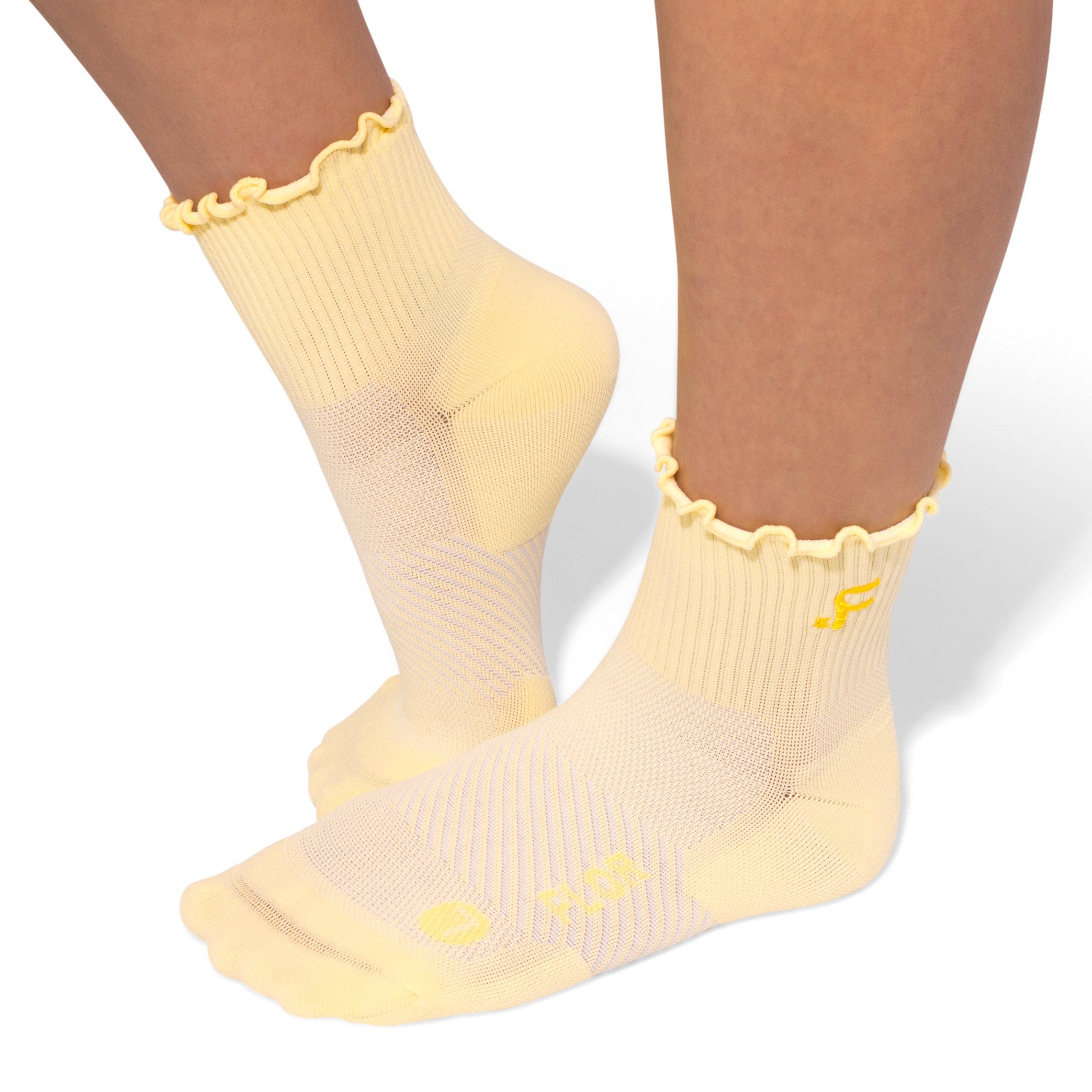 FLOR Ruffle in Lemon Sorbet