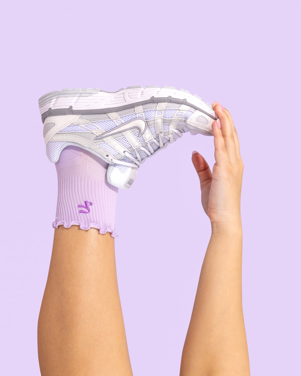 FLOR Ruffle in Lilac