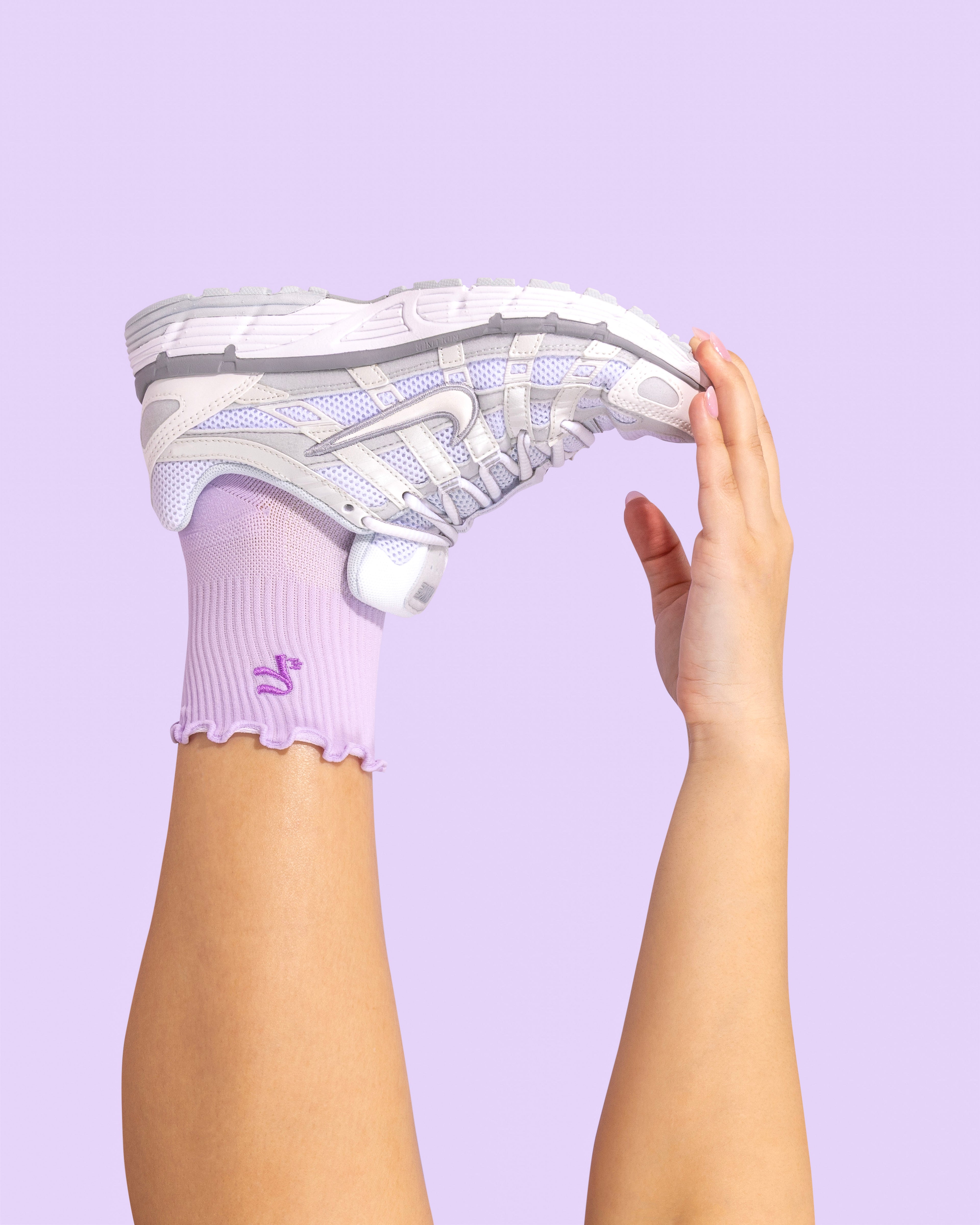 FLOR Ruffle in Lilac